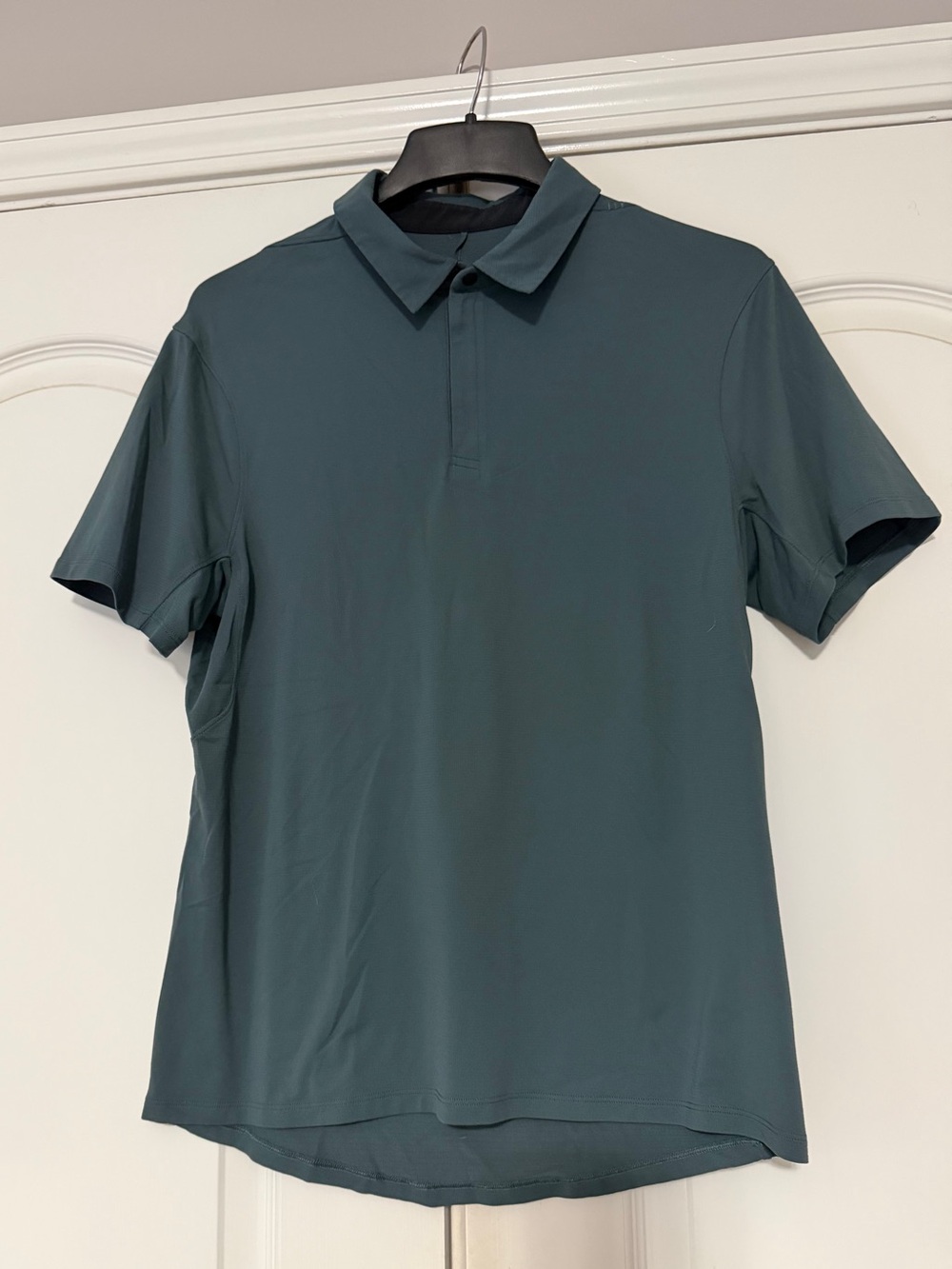 Men's Lululemon Teal Short-Sleeve Polo